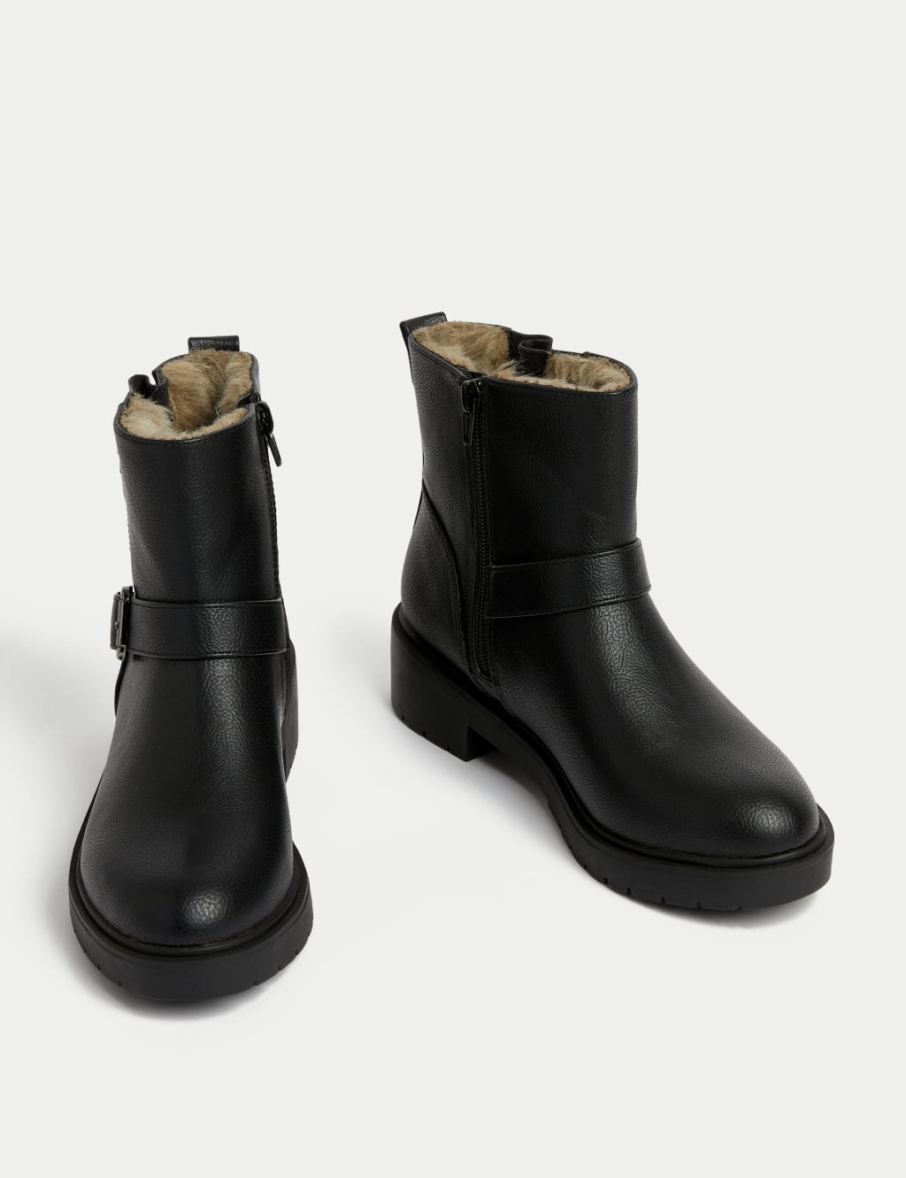 M&s ladies biker boots store