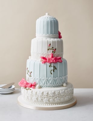 Birdcage Wedding Cake Assorted Flavours Serves 150 M S