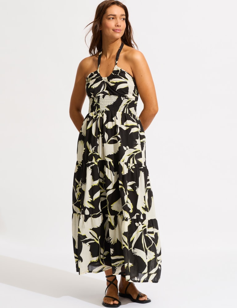 Pure cotton sale maxi