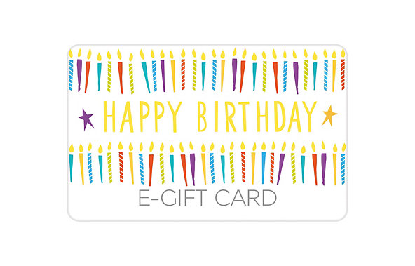 Birthday Candles E-Gift Card Image 1 of 1