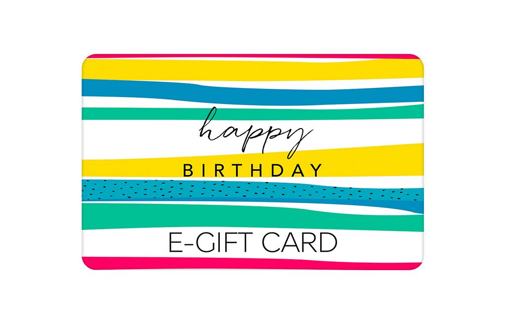 Birthday Striped E-Gift Card 1 of 2