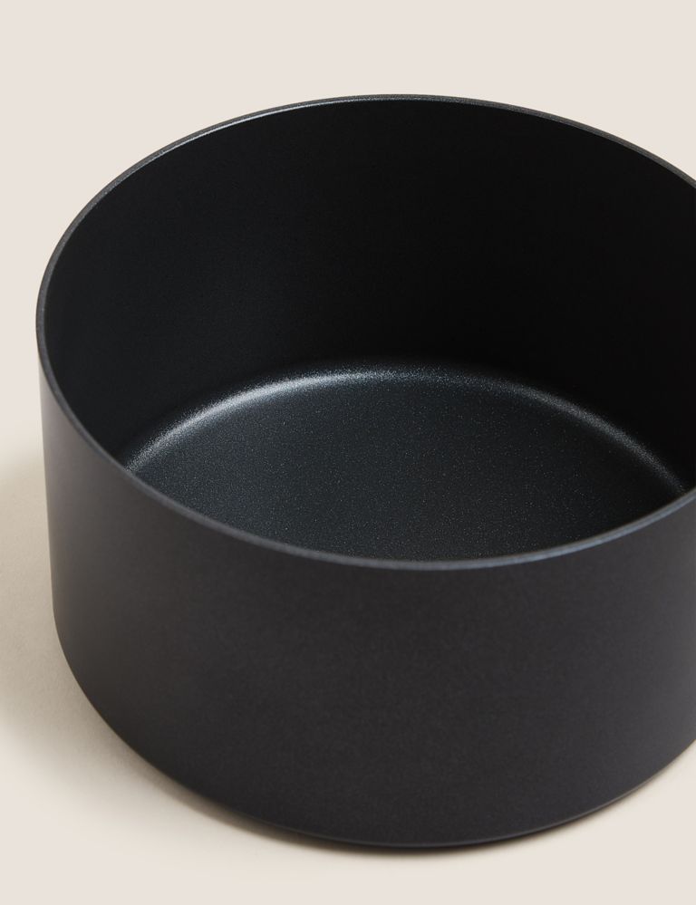 Black Aluminium 20cm Non-Stick Saucepan 2 of 4