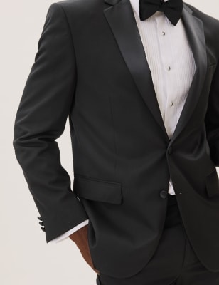 marks and spencer black suit jacket