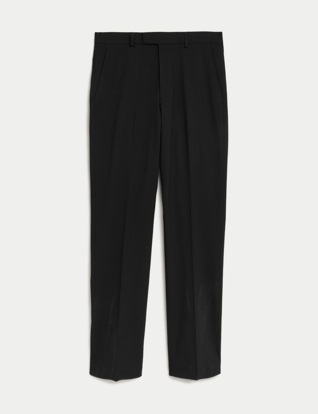 Black Regular Fit Stretch Suit Trousers | M&S Collection | M&S