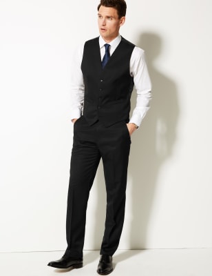 Marks and spencer black waistcoat sale