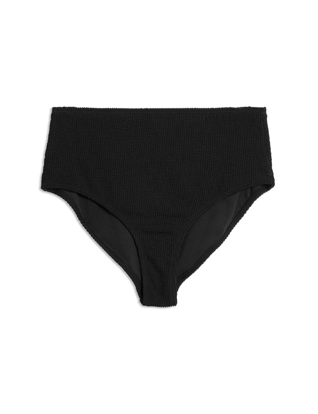 Black Rib Bikini Pant 1 of 4
