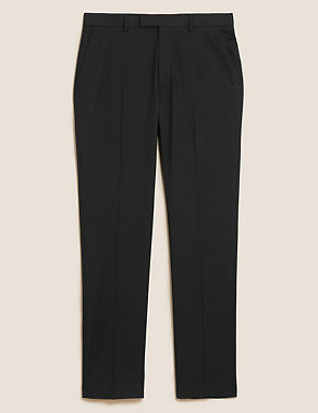 Black Skinny Fit Suit Trousers with Stretch Image 2 of 8