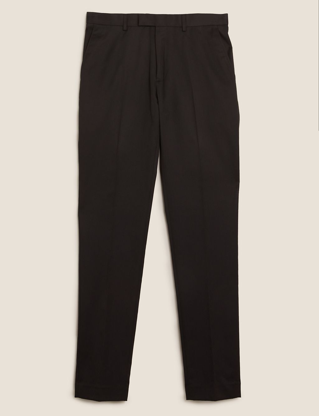 Black Skinny Fit Suit Trousers 1 of 6