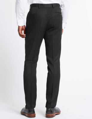 super skinny black trousers
