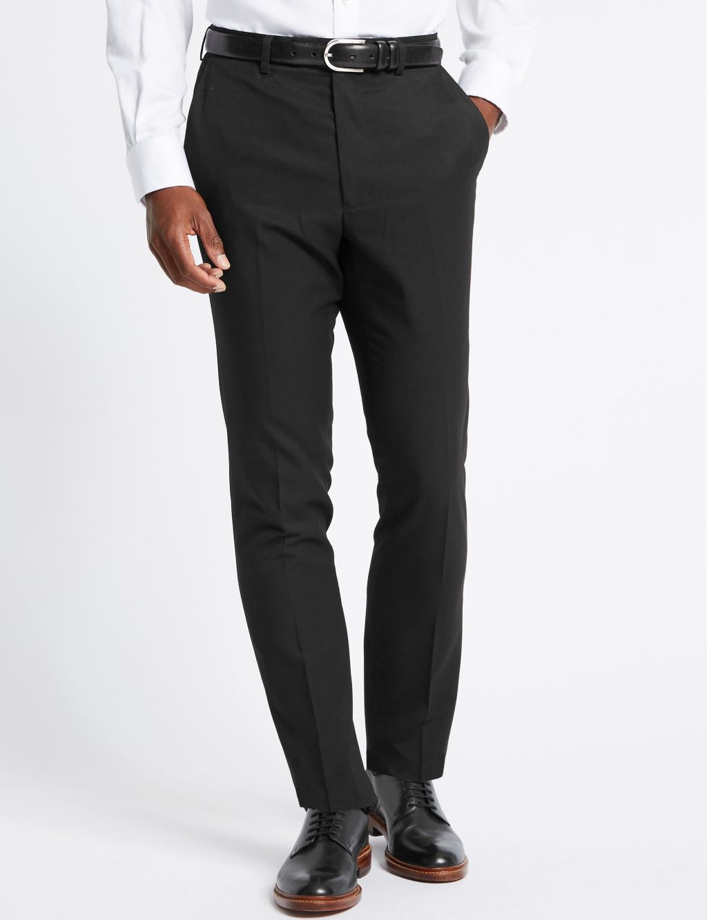Black Skinny Fit Trousers | M&S Collection | M&S