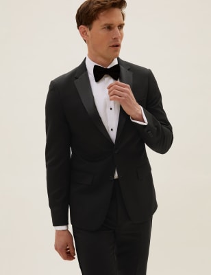 black dinner shirt