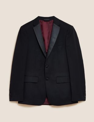 Black Slim Fit Dinner Suit Jacket | M&S Collection | M&S