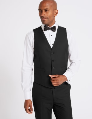 black dinner waistcoat