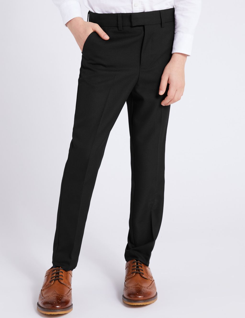 Black Suit Trousers (3-16 Yrs) | M&S