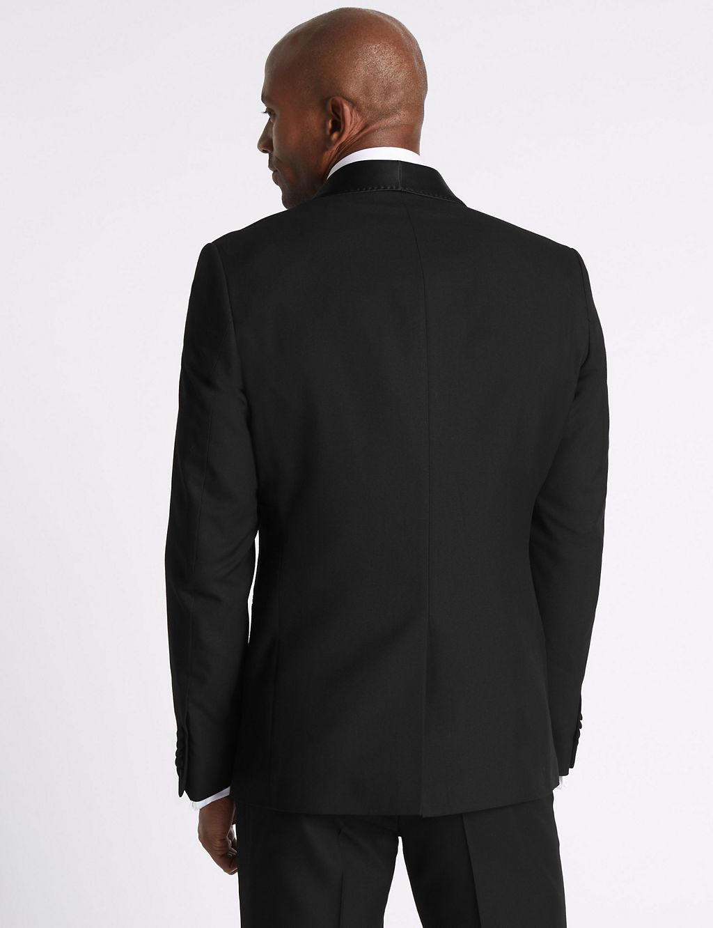Black Tailored Fit Jacket 7 of 7