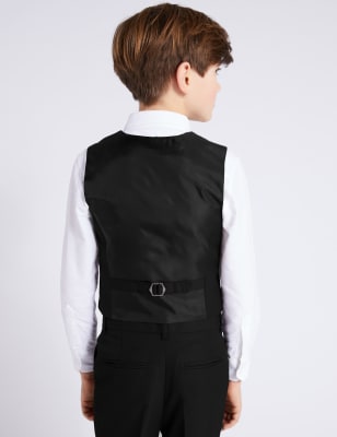 marks and spencer black waistcoat