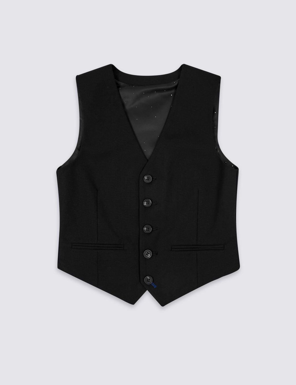 Black Waistcoat (3-16 Yrs) | M&S