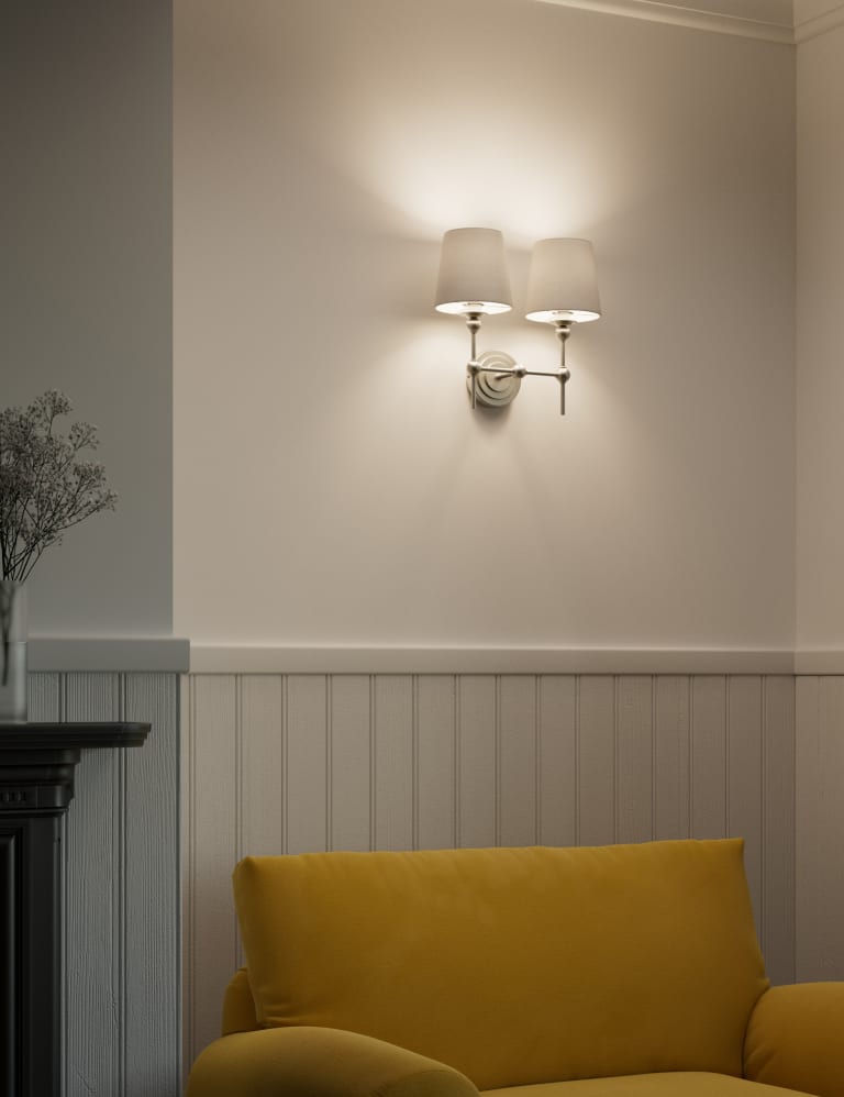 Shaded wall lights outlet
