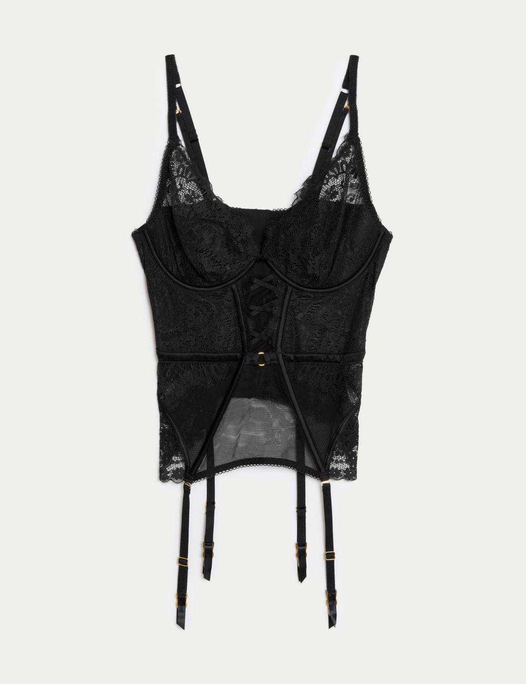 Blanca Lace Basque A-D 1 of 7