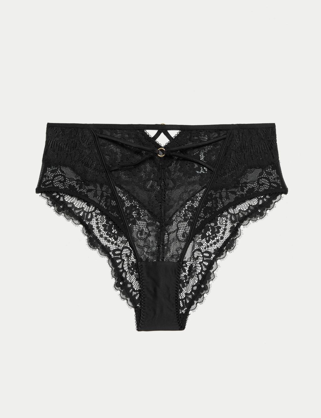 Blanca Lace High Waisted Brazilian Knickers 1 of 6