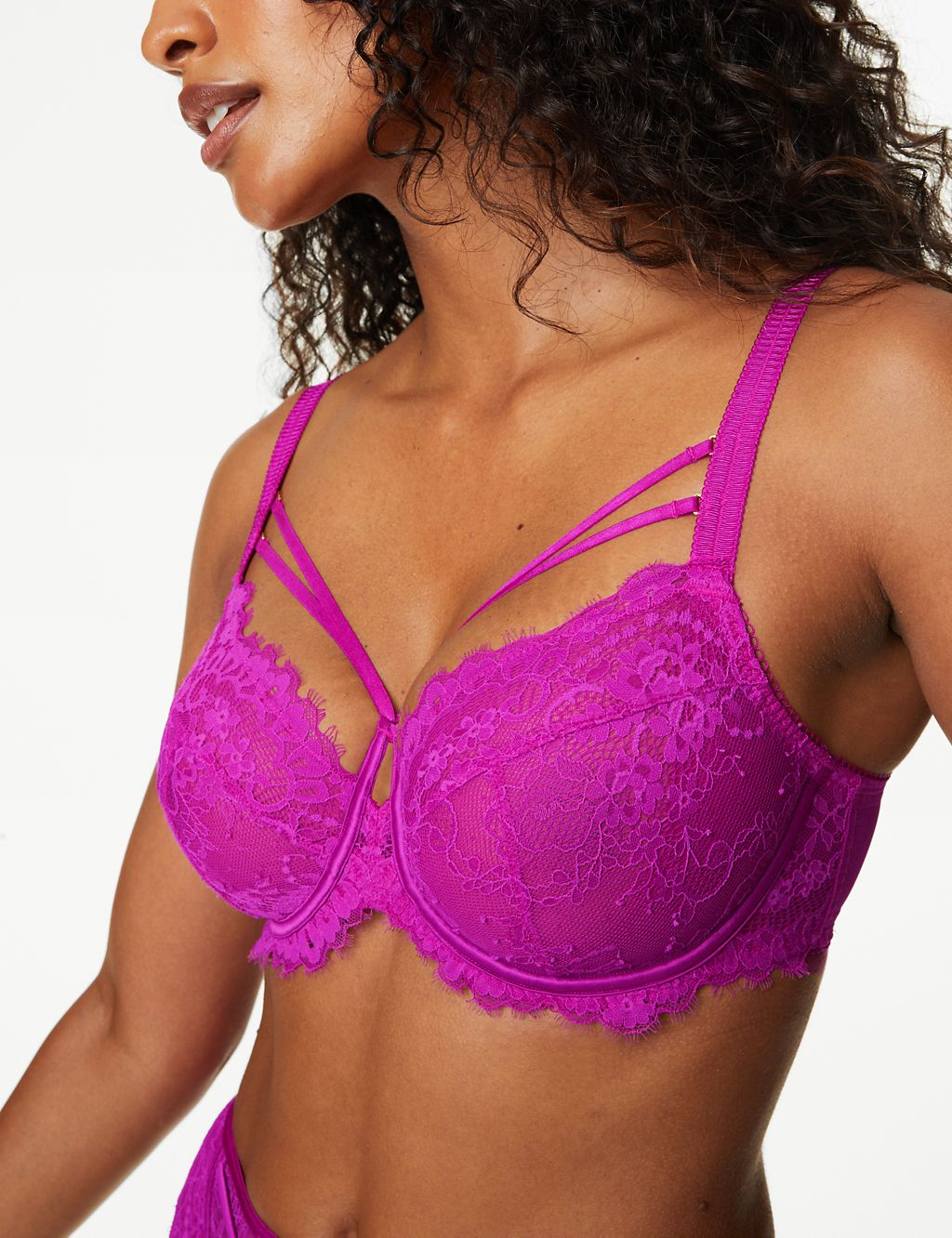Blanca Lace Wired Balcony Bra F-H 2 of 7