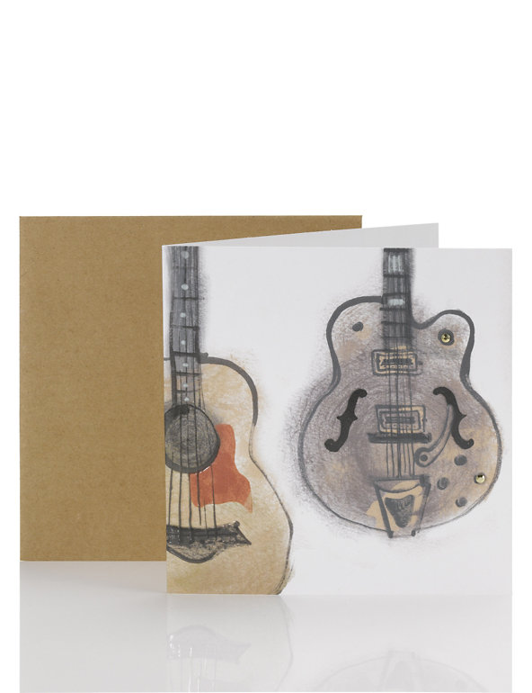 Blank Guitars Card Image 1 of 1