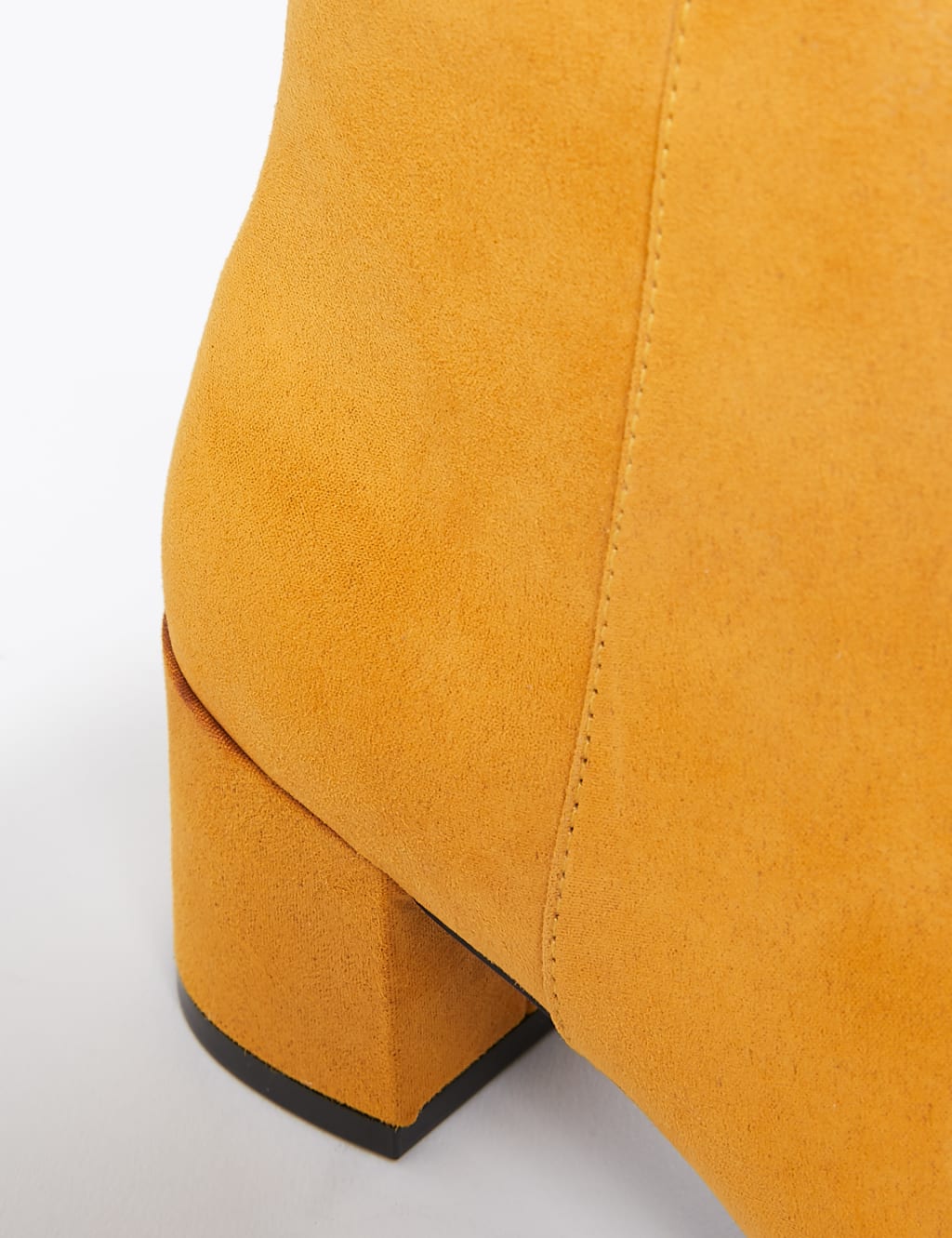 Block Heel Almond Toe Ankle Boots 4 of 5