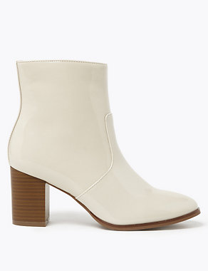 Block Heel Ankle Boots Image 2 of 5