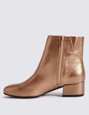 M&s cheap gold boots