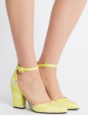 Yellow on sale shoes m&s