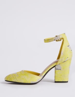 Marks and sale spencer mustard shoes