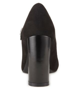 Block Heel Dolly Court Shoes with Insolia® | M&S Collection | M&S