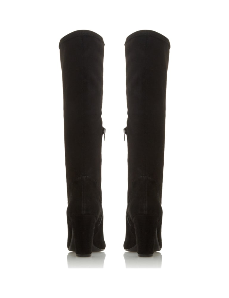 Block Heel Knee High Boots 4 of 4