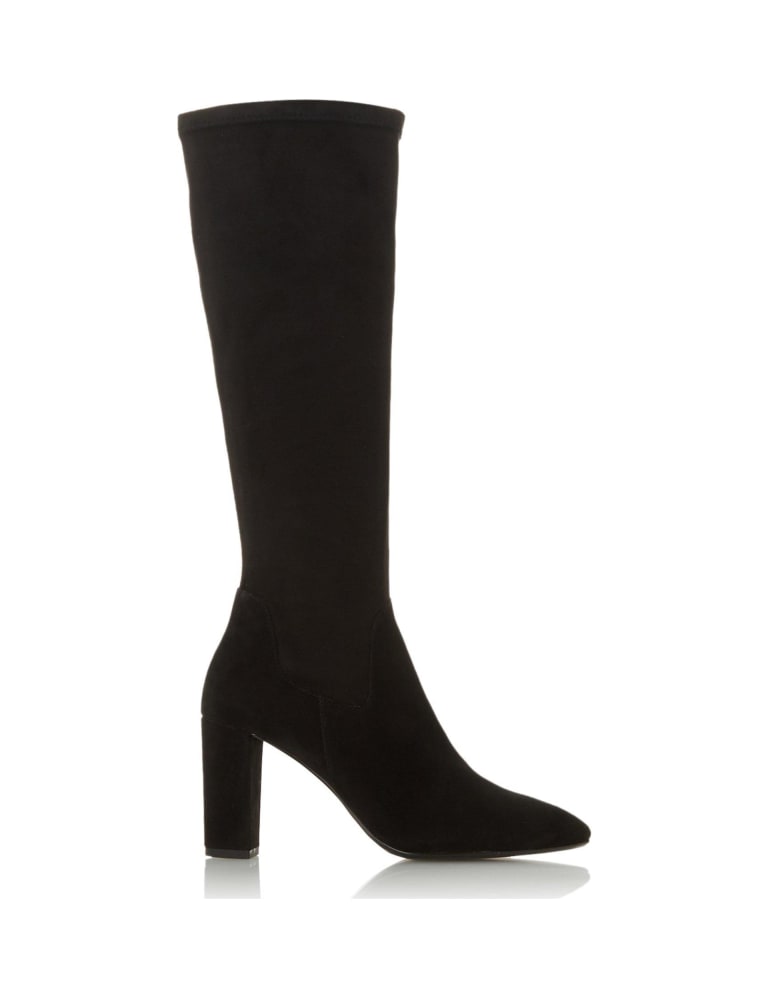 Block Heel Knee High Boots 1 of 4