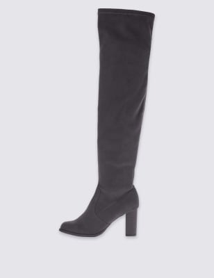 marks and spencer knee boots