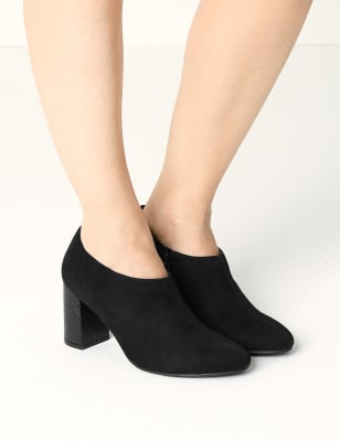 marks and spencer block heel shoes