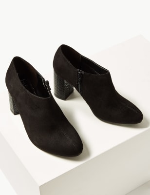 marks and spencer block heel shoes