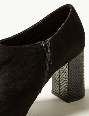 block heel shoe boots uk