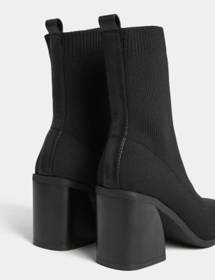 Black sock hot sale boots