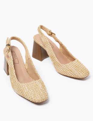 m and s block heel shoes