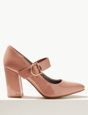 M and hot sale s block heels