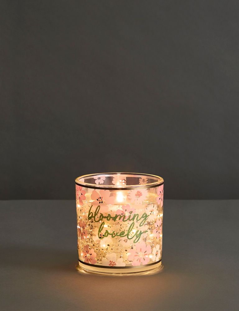 Blooming Lovely Light Up Candle 1 of 5