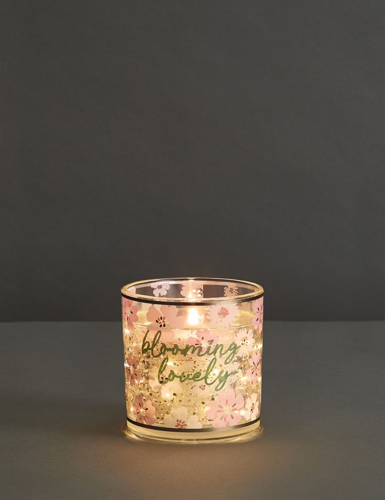 Blooming Lovely Light Up Candle 1 of 5