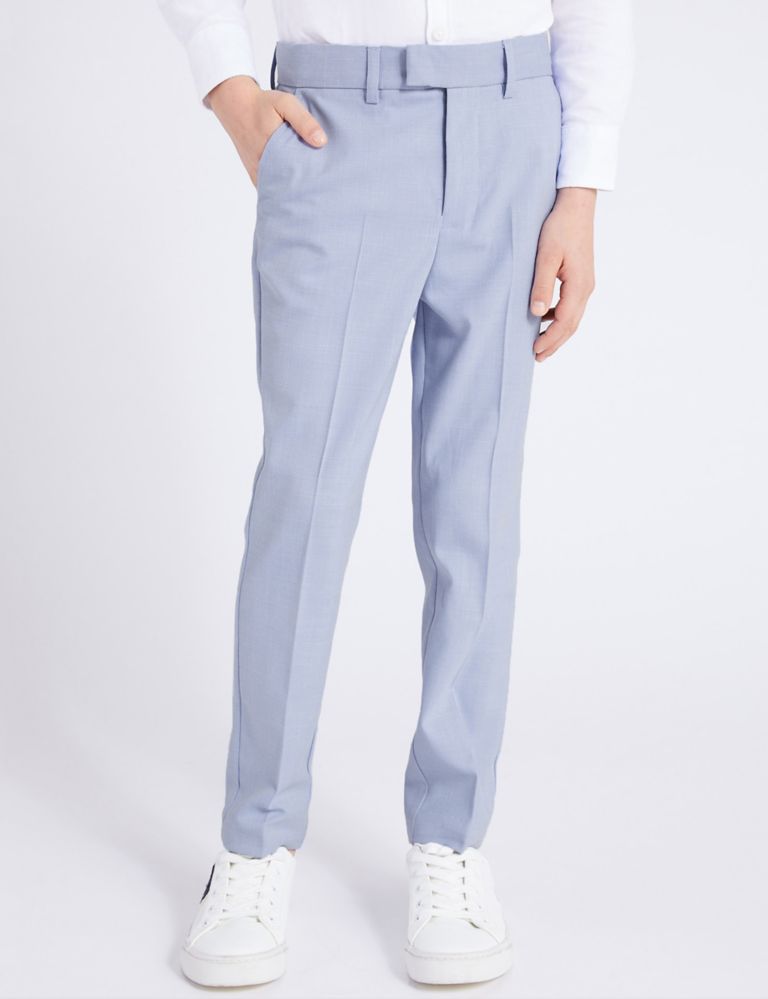 Blue Suit Trousers (3-16 Years) 3 of 4