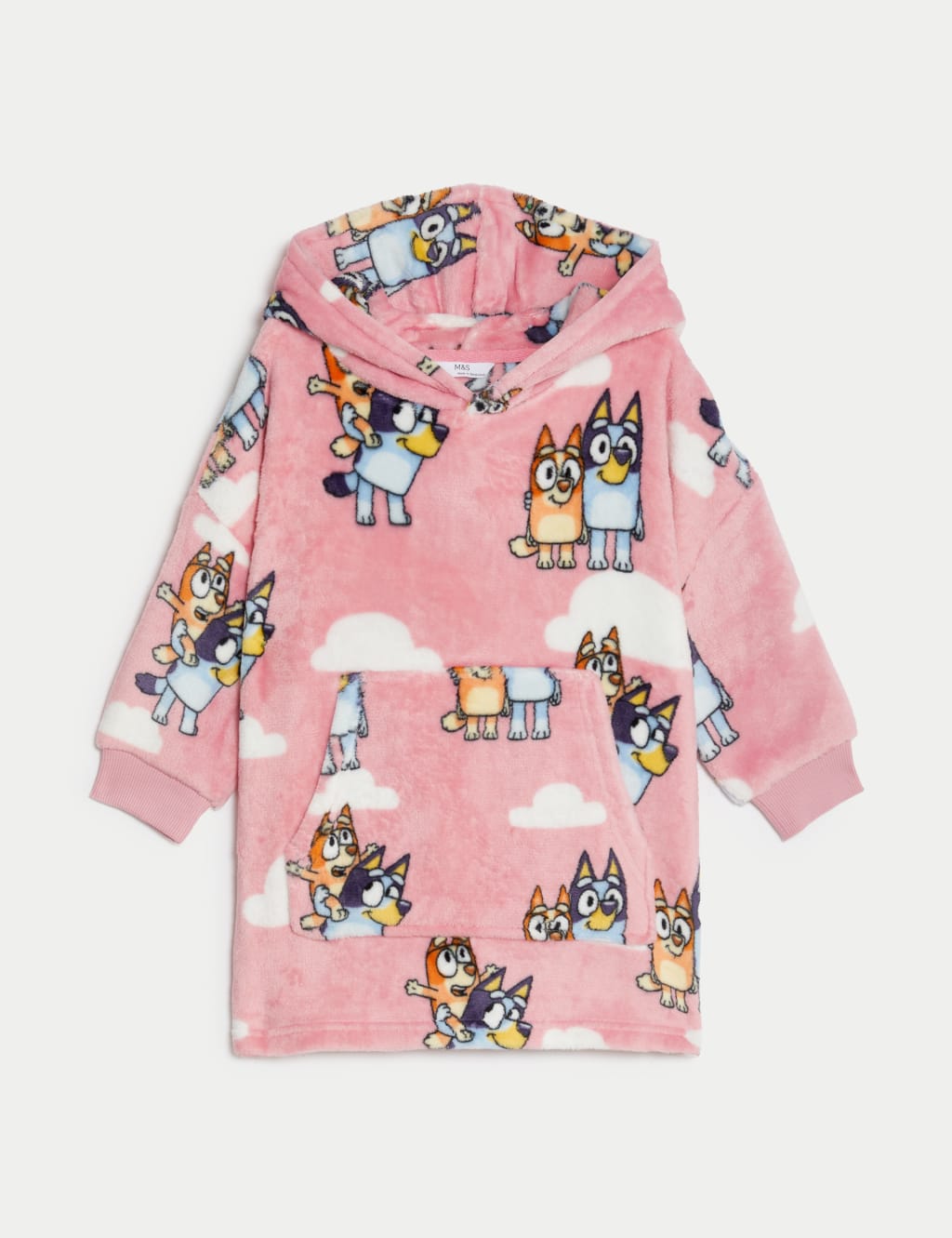 Bluey™ Oversized Fleece Hoodie (3-8 Yrs) | Mu0026S Collection | Mu0026S