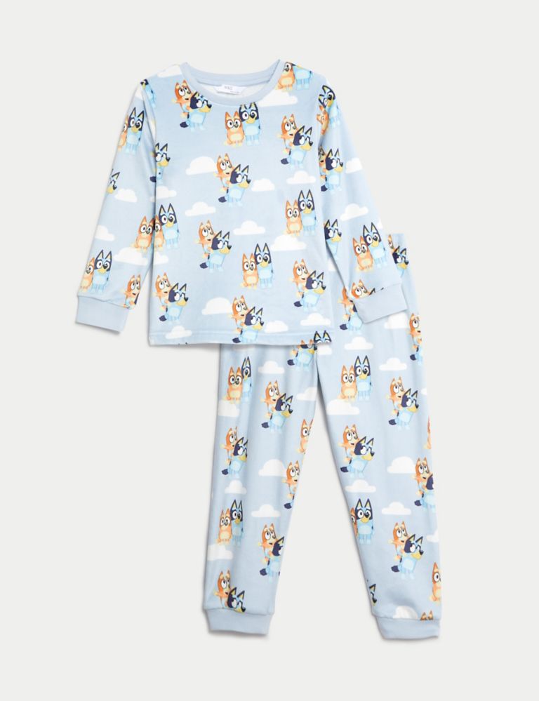Bluey™ Velour Pyjamas (1-7 Yrs) | M&S Collection | M&S