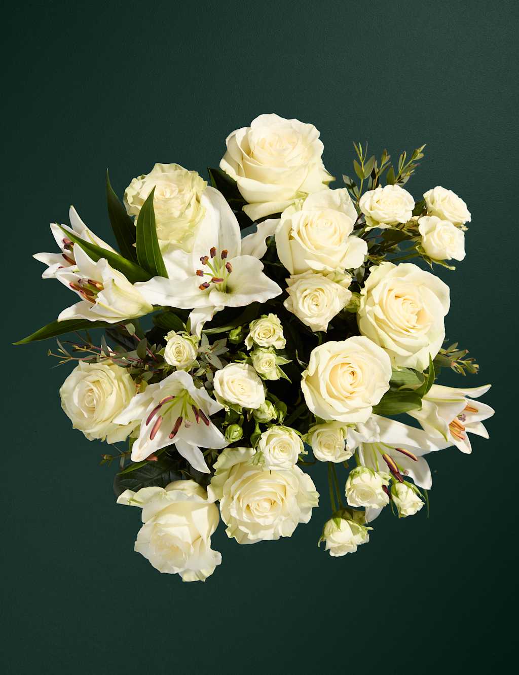 Blush Rose Abundance Bouquet with Collection Caramel Chocolates M&S