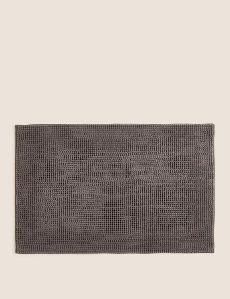 Smart Dry Ultra Fast Drying Memory Foam 17 x 24 Bath Mat in Deep Linen,  NEW