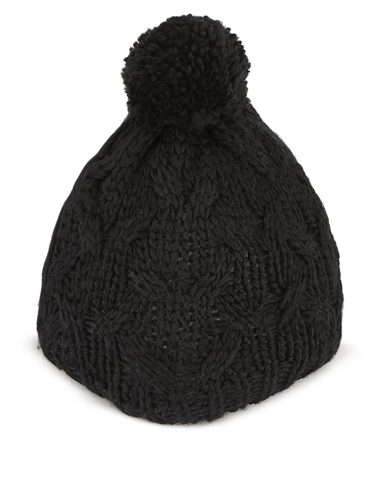 Marks and spencer ladies bobble hat discount