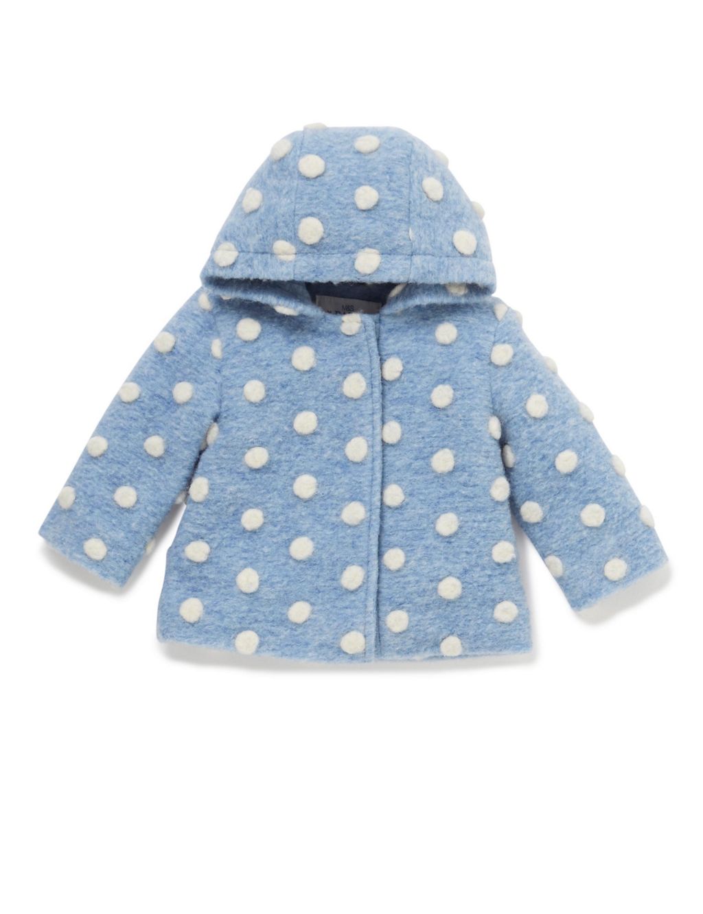 Bobble Hooded Jacket with Wool 1 of 2